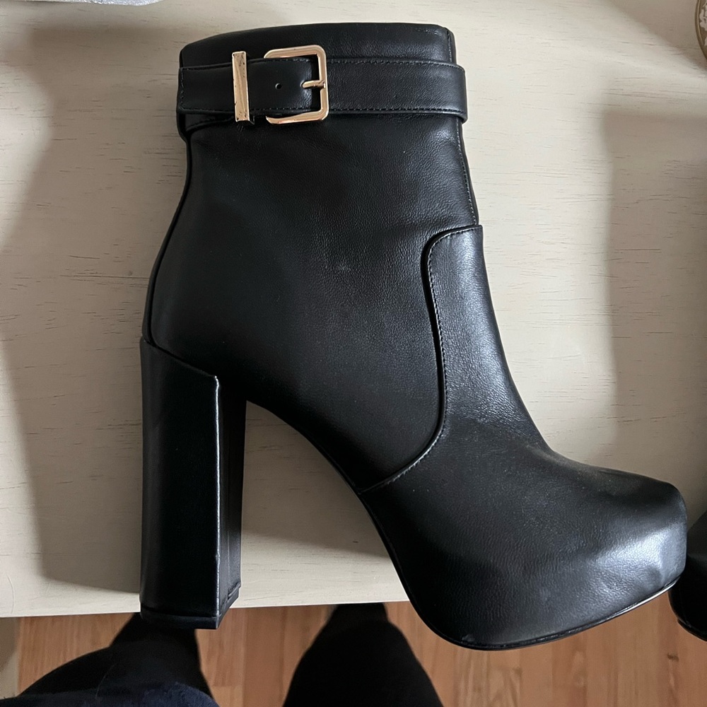 Black Ankle Booties